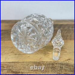 Vintage 1970 PRINCESS HOUSE Lead Crystal Glass Decanter High Top West Germany