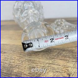 Vintage 1970 PRINCESS HOUSE Lead Crystal Glass Decanter High Top West Germany