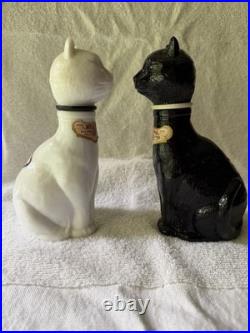 Vintage 1971 Gori Gori Cat Decanters