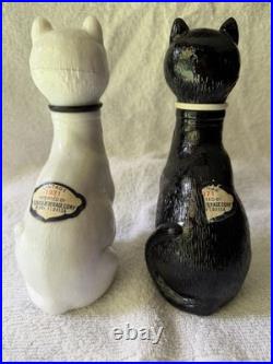 Vintage 1971 Gori Gori Cat Decanters