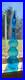 Vintage-22-5-MCM-Blue-Glass-Genie-swirl-Triple-Gourd-decanter-Bottle-Empoli-01-yr