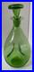 Vintage-50s-Blenko-Glass-49-Three-Sided-Pinched-Green-Glass-Decanter-Stopper-01-zsdp