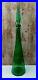 Vintage-60cm-Tall-Olive-Dark-Genie-Bottle-1960s-Italian-Empoli-Decanter-Glass-01-qz