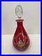 Vintage-A-Nason-Murano-Venezia-Handpainted-Red-Glass-Liquor-Decanter-11-3-4-T-01-hvex