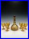 Vintage-Amber-Tiara-Indiana-Glass-Decanter-Bong-with-6-Goblets-01-he