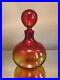 Vintage-Amberina-TANGERINE-BLENKO-GLASS-DECANTER-HUSTED-Art-Bottle-Vase-8-1-2-01-ncpd