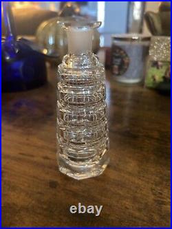 Vintage Art Deco Crystal Glass Carafe Art Deco Glass