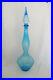 Vintage-Art-Glass-26-5-Blue-Persian-Style-Diamond-Pattern-Genie-Bottle-Decanter-01-fyzg