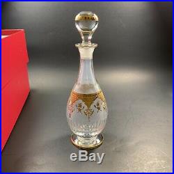 Vintage Baccarat Crystal Bottle Decanter France Original Box