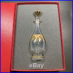 Vintage Baccarat Crystal Bottle Decanter France Original Box