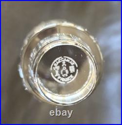 Vintage Baccarat Crystal France Harmonie Whiskey Decanter with Stopper Signed