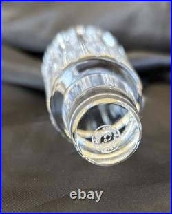 Vintage Baccarat Crystal France Harmonie Whiskey Decanter with Stopper Signed