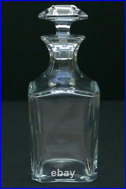 Vintage Baccarat Crystal Perfection Whiskey Scotch Decanter with Stopper EXC Cond