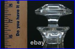 Vintage Baccarat Crystal Perfection Whiskey Scotch Decanter with Stopper EXC Cond