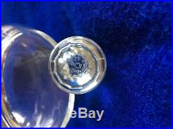 Vintage Baccarat Decanter T & Co faceted glass stopper