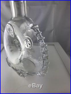 Vintage Baccarat Remy Martin Louis XIII Fleur De Lis Crystal Decanter