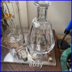 Vintage Baccarat Tallyrand Decanter With Original Stopper