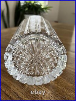 Vintage Bar Serving Tray With Glasses and Dorset Spirit Crystal Decanter