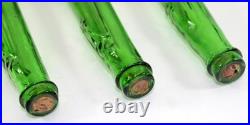 Vintage Barsottini Flintlock Pistol Glass Decanter Set of 3 with Stand Italy Vintage Barsottini Flintlock Pistol Glass Decanter Set of 3 with Stand Italy