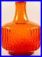 Vintage-Bischoff-Glass-Tangerine-Hand-Blown-Bulbous-Decanter-Vase-WAYNE-HUSTED-01-wdz