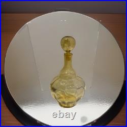 Vintage Blenko #6935 Lemon Yellow Art Glass Decanter Joel Myers MCM Orig Stopper Vintage Blenko #6935 Lemon Yellow Art Glass Decanter Joel Myers MCM Orig Stopper