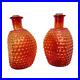Vintage-Blenko-Amberina-Pinched-Glass-Hobnail-Decanters-9-25-01-iyc