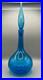 Vintage-Blenko-Art-Glass-Decanter-627L-Blue-Flame-Stopper-MCM-Jeanie-Blown-Bott-01-ig