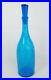 Vintage-Blenko-BLUE-CRACKLE-Glass-Decanter-with-Stopper-MCM-PERFECT-Anderson-01-lmb