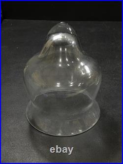 Vintage Blenko Clear Glass Decanter With Stopper. 23.5