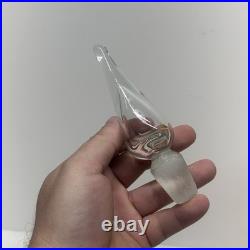 Vintage Blenko Glass Decanter 6212 Tangerine Amberina Wayne Husted MCM 1960s