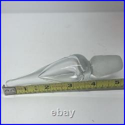 Vintage Blenko Glass Decanter 6212 Tangerine Amberina Wayne Husted MCM 1960s