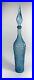 Vintage-Blue-Diamond-Pattern-MCM-Empoli-Genie-Style-Bottle-Decanter-23-Aqua-01-kxwj