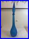 Vintage-Blue-Empoli-Bubble-Hobnail-Glass-Genie-Decanter-Bottle-withStopper-22-01-jz
