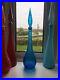 Vintage-Blue-Italian-Empoli-Glass-Genie-Bottle-Hobnail-Decanter-Bubble-1960s-01-djvs
