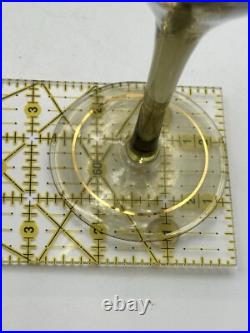 Vintage Bohemian 1950's Ludwig Moser & Sons Glass Decanter and Wine Glass Set