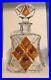 Vintage-Bohemian-Glass-Topaz-Amber-Cut-to-Clear-Decanter-with-Stopper-9-tall-01-sgv