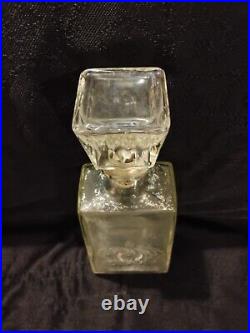 Vintage Bundle Of 5 Glass/Crystal Decanters With Stoppers