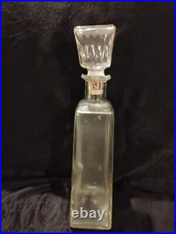 Vintage Bundle Of 5 Glass/Crystal Decanters With Stoppers