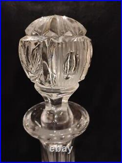 Vintage Bundle Of 5 Glass/Crystal Decanters With Stoppers