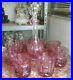 Vintage-Camberry-Cut-to-Clear-Pink-Bohemian-Decanter-and-Six-Glass-Set-01-ry