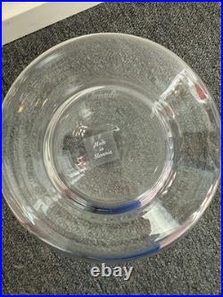Vintage Christofle Crystal Wine Bottle Decanter Vase 9