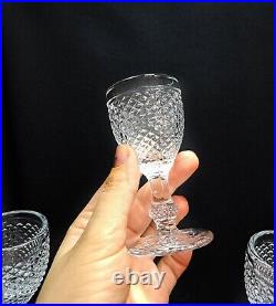 Vintage Classic 7 Pcs Crystal Decanter Set with Glasses