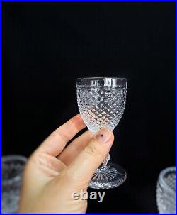 Vintage Classic 7 Pcs Crystal Decanter Set with Glasses