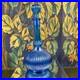 Vintage-Cobalt-Blue-Empoli-Glass-Genie-Bottle-Decanter-with-Stopper-Mid-Century-01-wt
