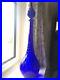 Vintage-Cobalt-Blue-net-pattern-MCM-Italian-Empoli-Genie-Bottle-Decanter-Glass-01-ldeb