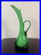 Vintage-Cristalleria-Fratelli-Betti-Empoli-Glass-Ewer-Triple-Cased-Rare-Green-01-qdj