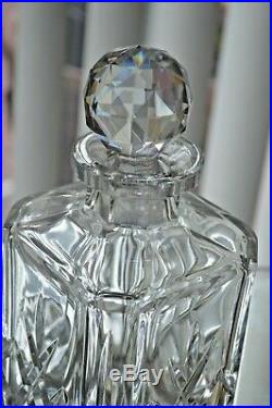 Vintage Crystal DECANTER Liquor Whisky Pottery & Glass Glass Glassware