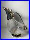 Vintage-Crystal-Glass-Al-Piombo-Duck-Decanter-9-5-in-01-cwb