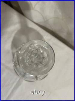 Vintage Crystal Glass Decanter Gorham Sterling Stopper