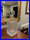 Vintage-Crystal-Royal-Brierley-square-decanter-Ball-Glass-Cut-Stopper-01-zu